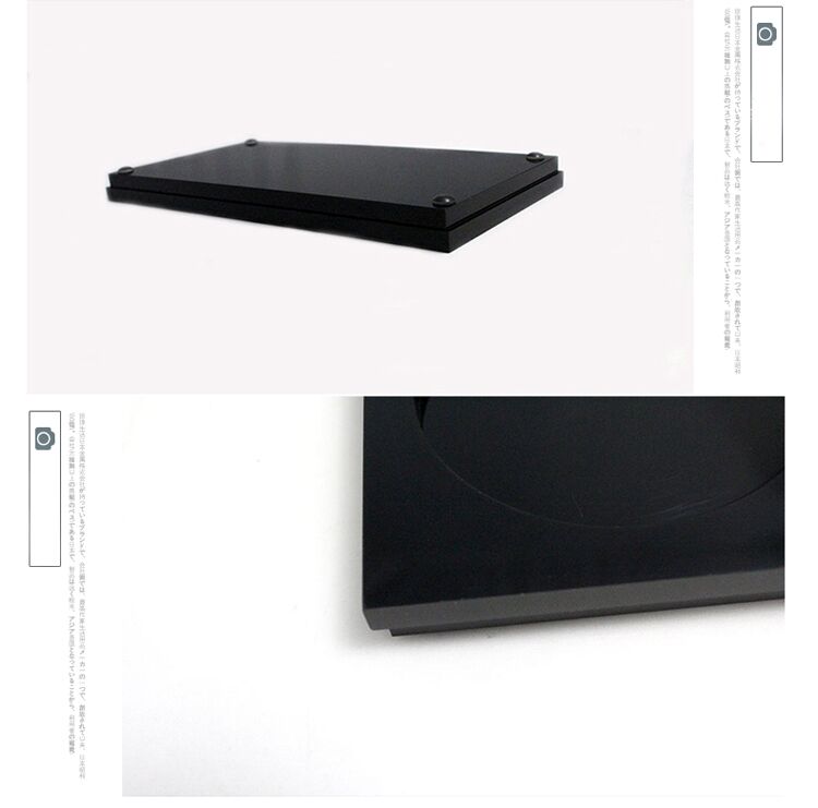 Práctico de costa de acrílico negro 7.jpg Black acrylic coaster 7.jpg