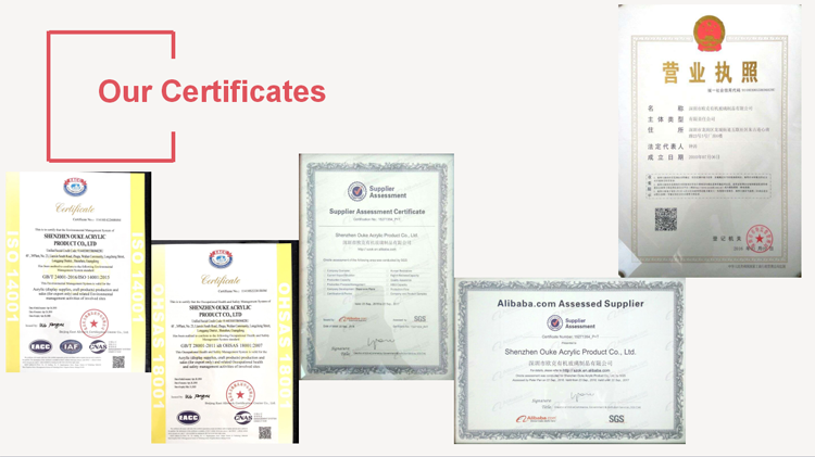 Bule simple cheap acrylic pen holder Certificates (2).png