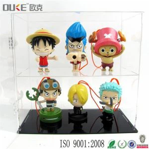 Casos de exhibición de acrílico hermosos por encargo para los Collectibles