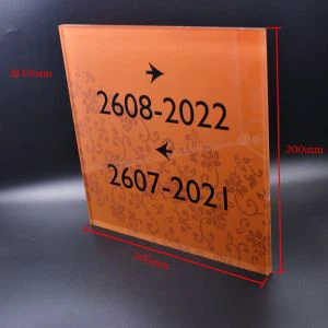Hecho en China Sellos de acrílico vendedores calientes de la pared para la oficina