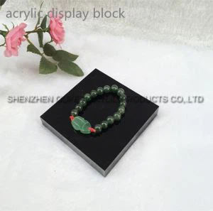 Bloque de acrílico de moda pulseras de acrílico magnética pantalla