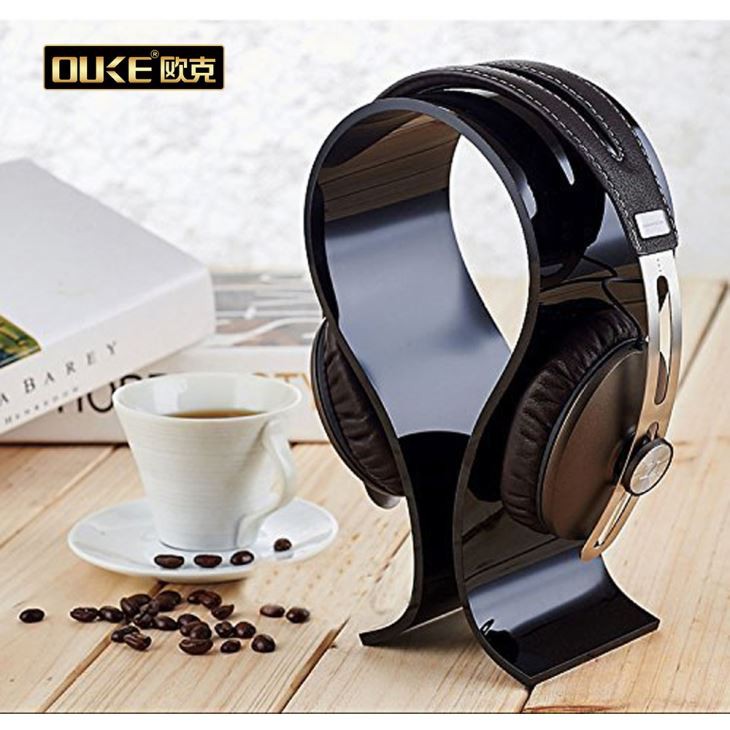 Clear Acrylic Headphone Stand