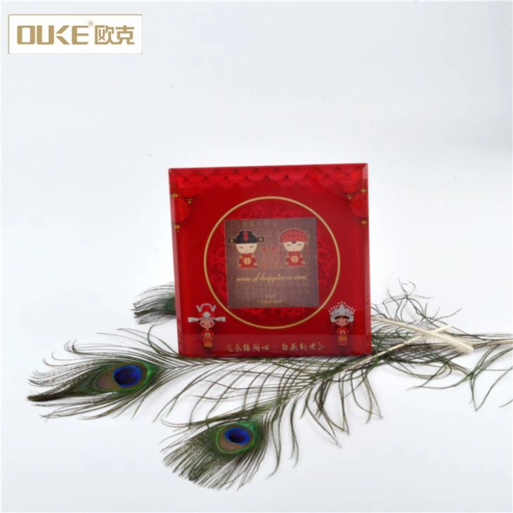 New Style Red Acrylic Photo Frame