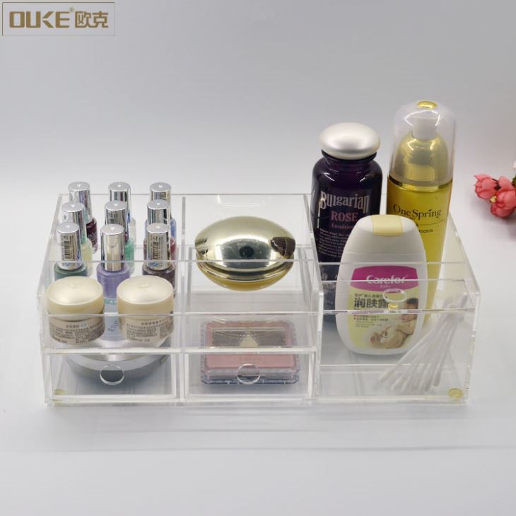 Premium Quality Acrylic Makeup Organizer With Drawers