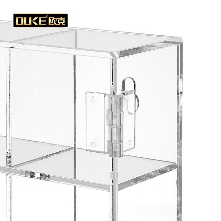 Wall Mount Acrylic Display Case Cabinet Stand
