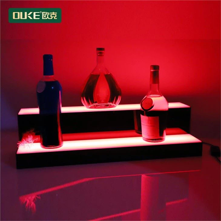 Acrylic Wine Bottle Display